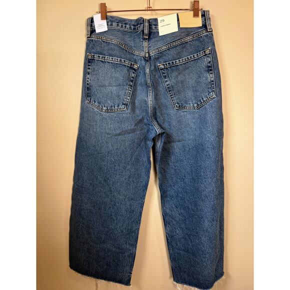 NEW NWT Citizens of Humanity Ayla Raw Hem Crop Jean in Solano Size 29 - Picture 4 of 5